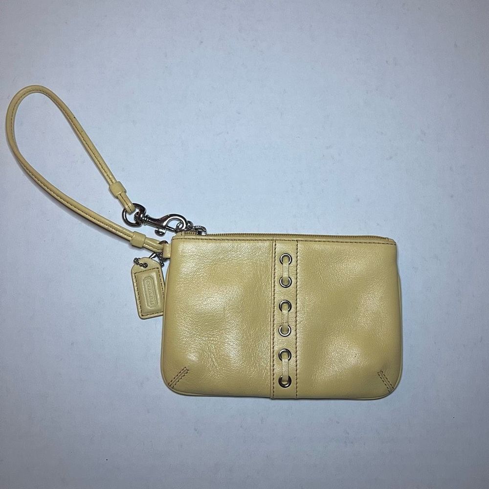 Coach Wristlet- Butter